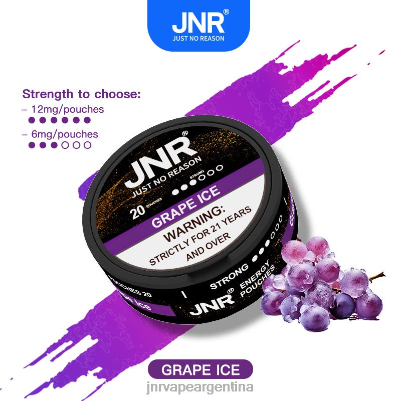 JNR Vape Flavours | hielo de uva bolsas de energía jnr R08PX98