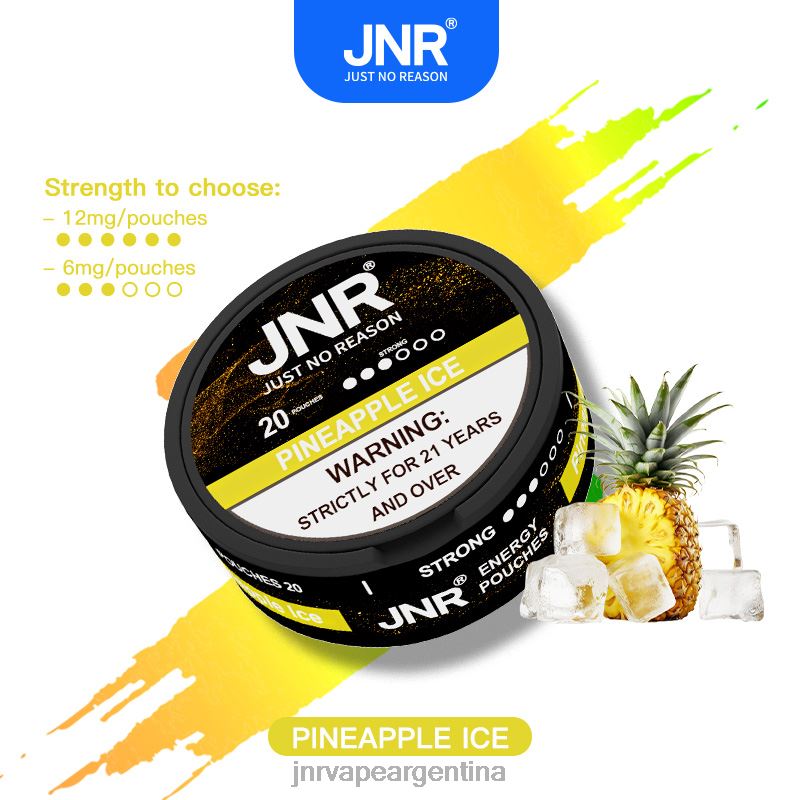JNR Vape Pods | hielo de piña bolsas de energía jnr R08PX99