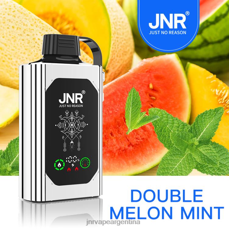 JNR SHISHA caja | JNR Vape Nicotine Content doble melón menta F8NN089