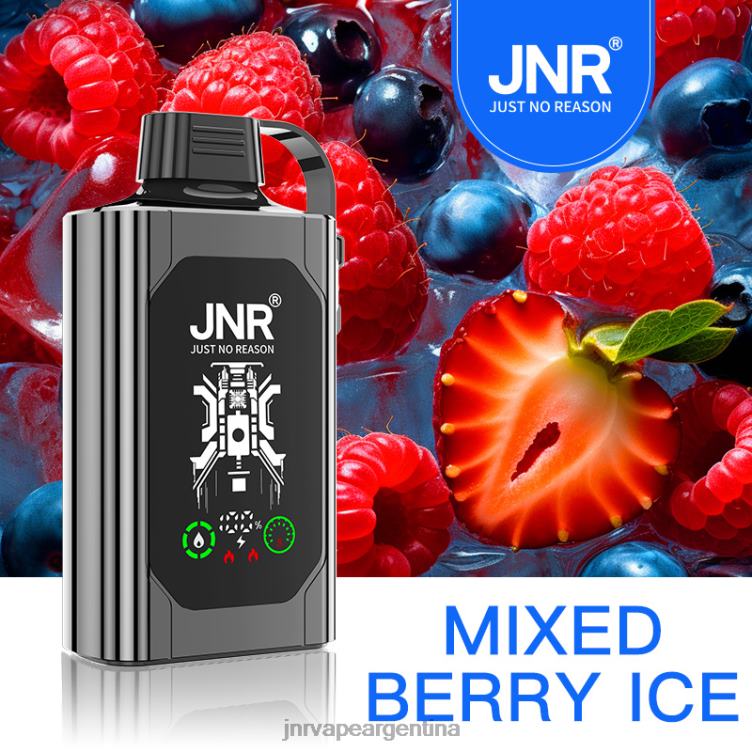 JNR SHISHA caja | JNR Vape Pods hielo de bayas mixtas F8NN078