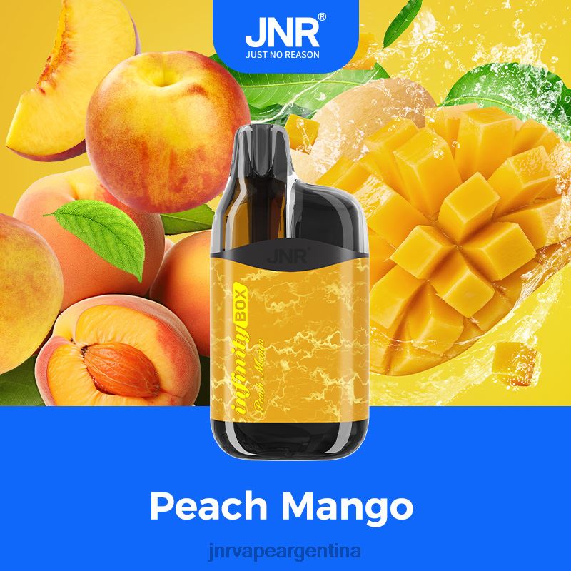 JNR Vape Flavours | mango durazno caja JNR Infinity R08PX88