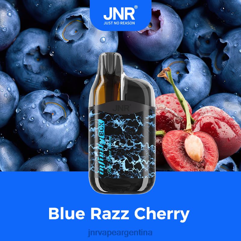JNR Vapes Website | cereza azul caja JNR Infinity R08PX77