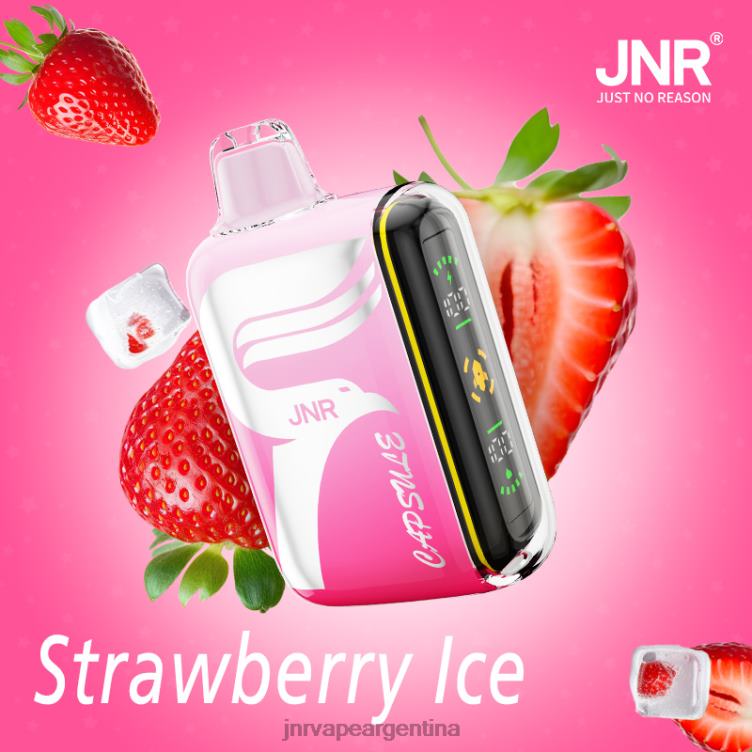 JNR cápsula | JNR Vape Flavours hielo de fresa F8NN067