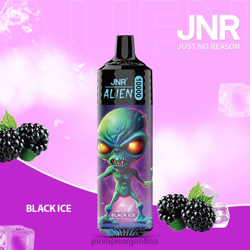 JNR Vapes Website | hielo negro extraterrestre junior R08PX127