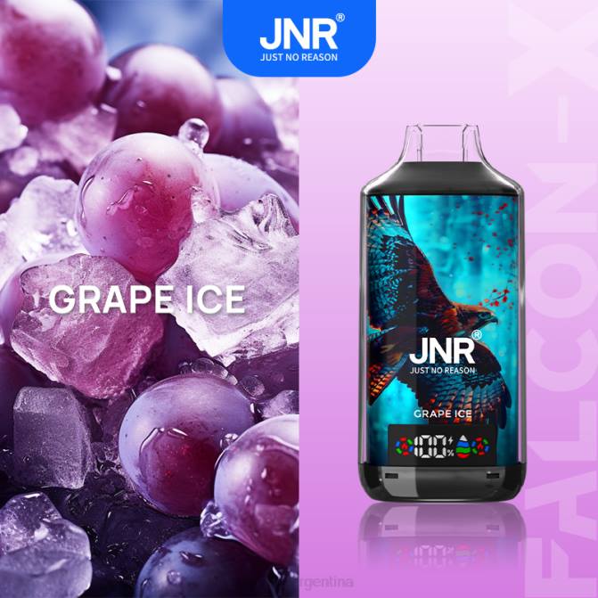 JNR FALCON X - JNR Vapes Factory TZ4T5 hielo de uva