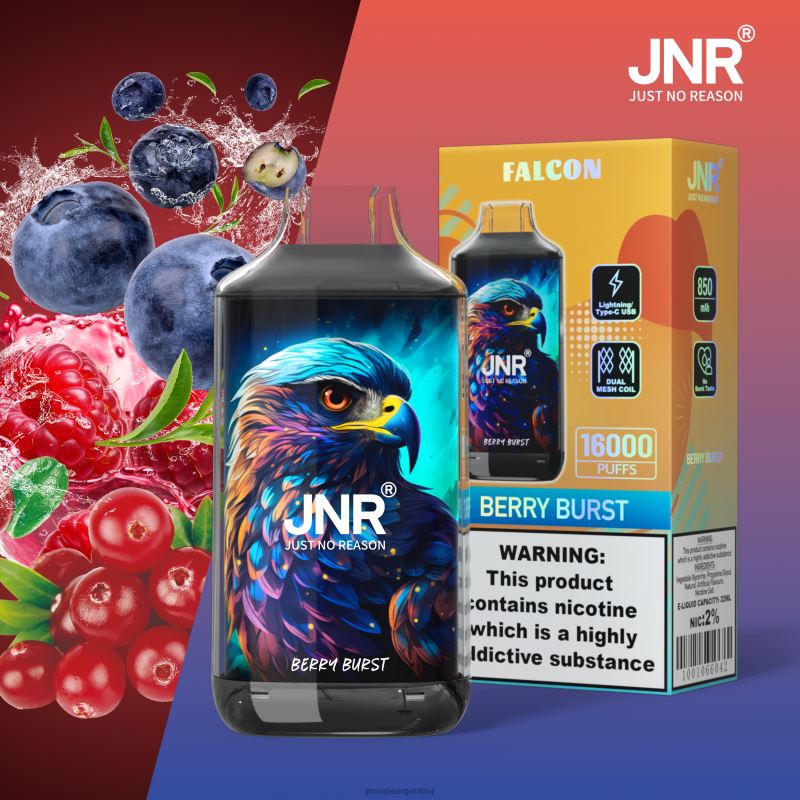 JNR Vape Buenos Aires | baya estallada sin frutos halcón jnr R08PX213