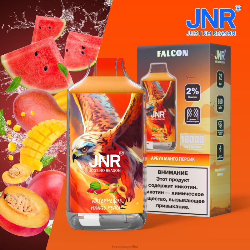 JNR Vape Price | sandia mango durazno sin frutas halcón jnr R08PX231