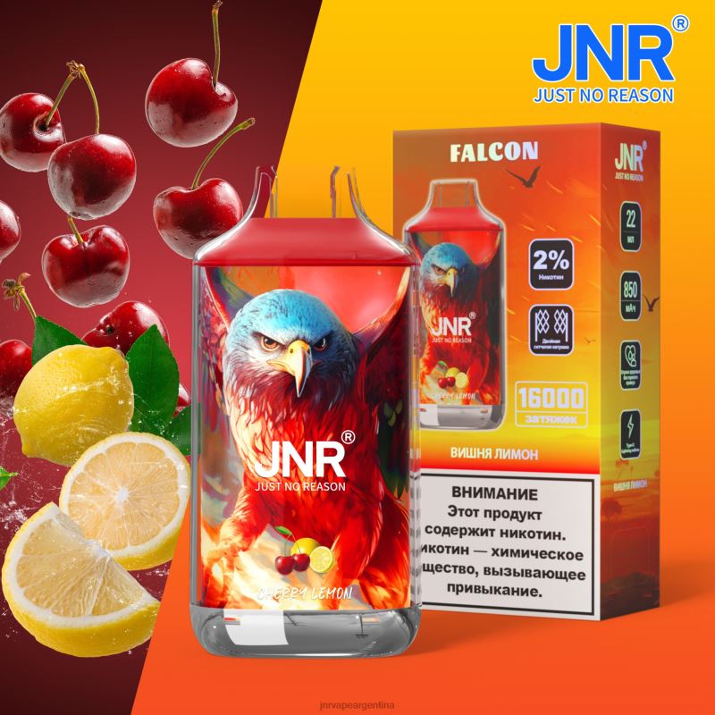 JNR Vapes Factory | limón cereza halcón jnr R08PX195