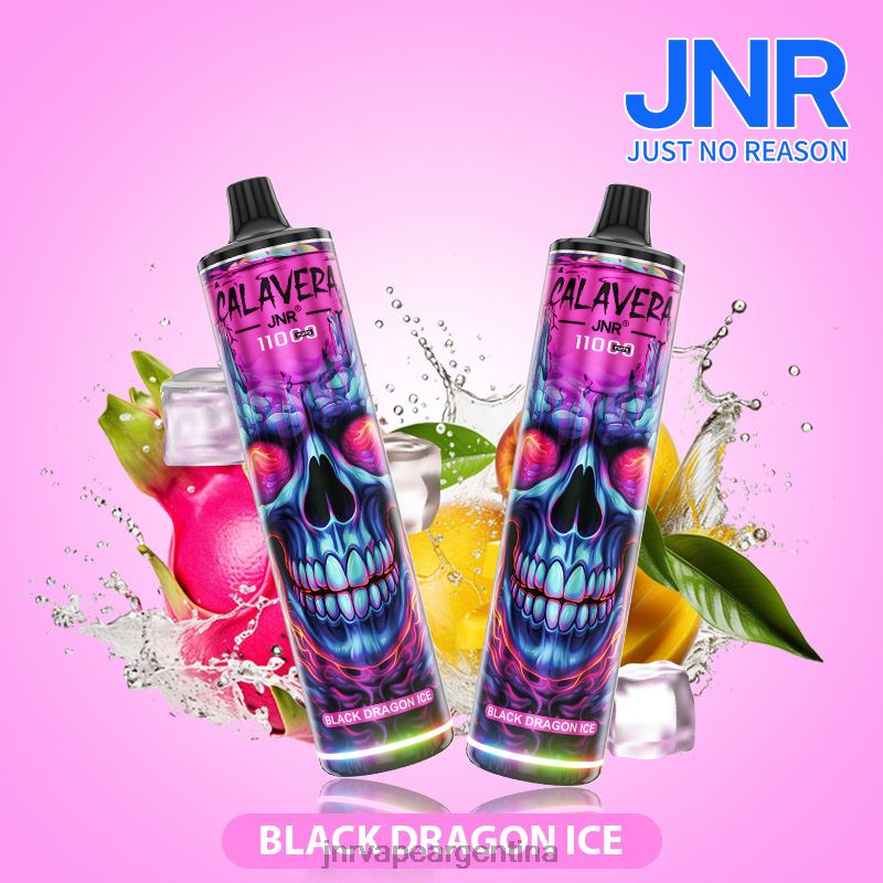JNR Vape Nicotine Content | hielo del dragón negro jnr calavera R08PX300