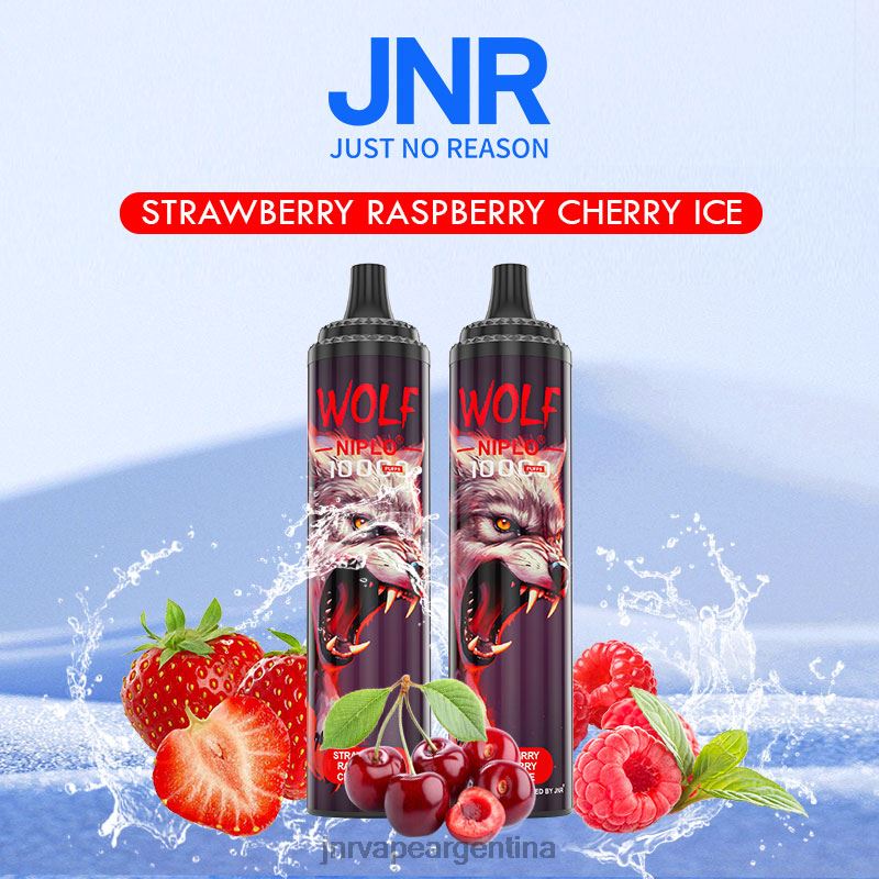 JNR Vape Shop | fresa frambuesa cereza hielo jnr lobo niplo R08PX356