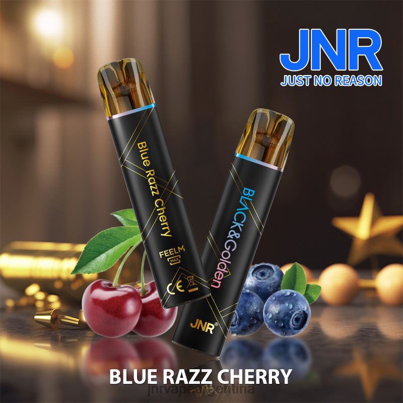 JNR Vape Argentina | cereza azul jnr negro y dorado R08PX272