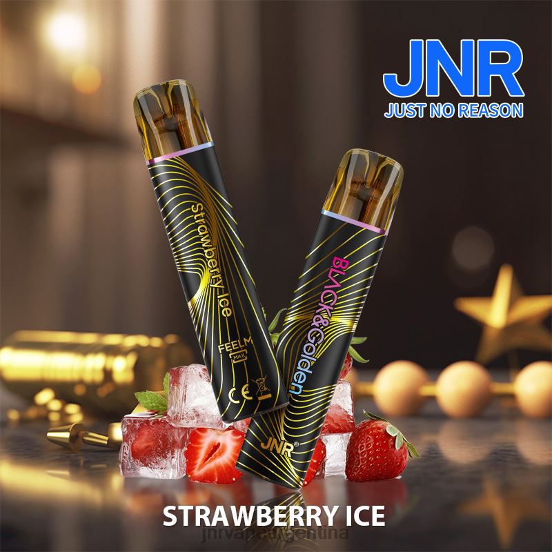 JNR Vape Buenos Aires | hielo de fresa jnr negro y dorado R08PX283