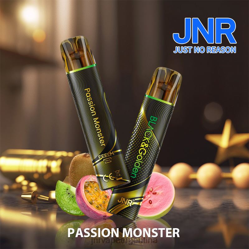 JNR Vape Price | monstruo de la pasión jnr negro y dorado R08PX291