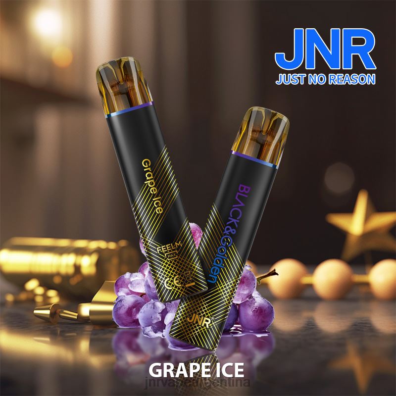 JNR Vape Shop | hielo de uva jnr negro y dorado R08PX276