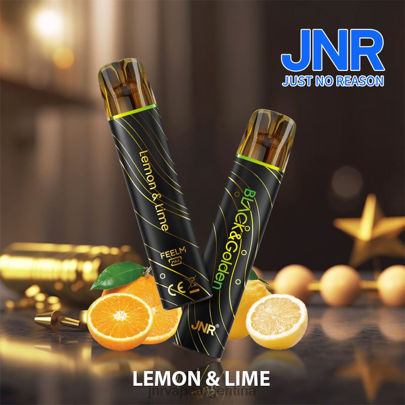 JNR Vapes Website | Lima Limon jnr negro y dorado R08PX277