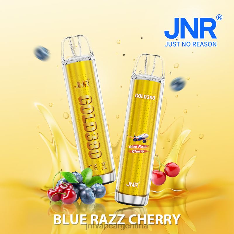 JNR Vape Nicotine Content | cereza azul jnr oro380 R08PX50