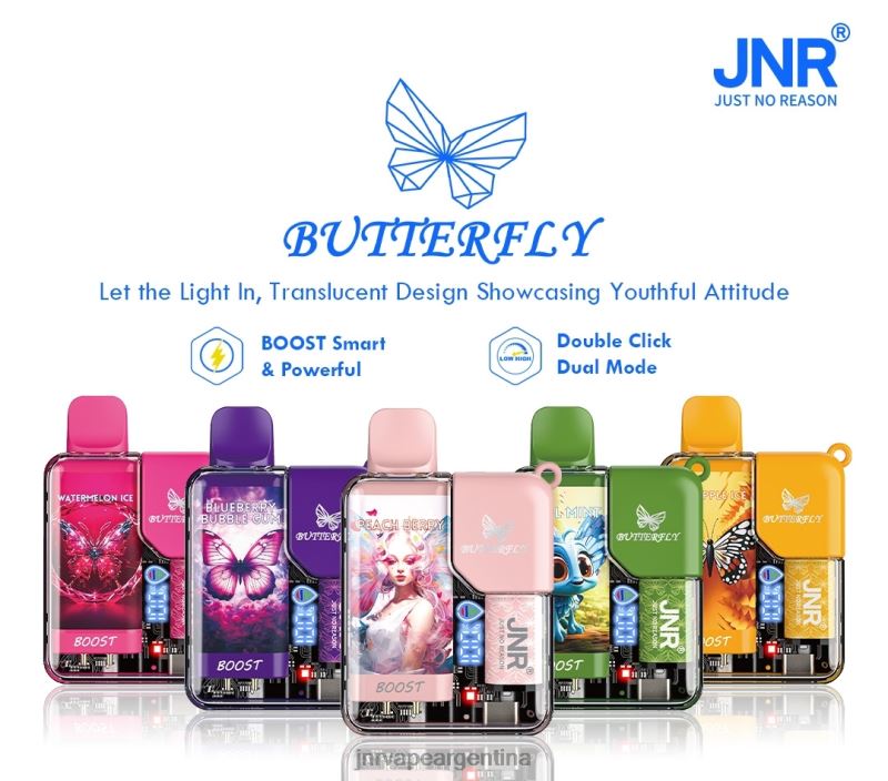 JNR Vape Shop | baya de durazno mariposa jnr R08PX66