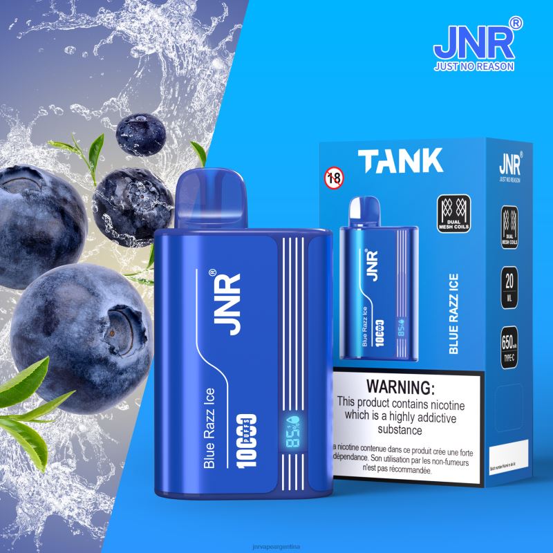 JNR Vape Shop | hielo azul tanque jnr R08PX6