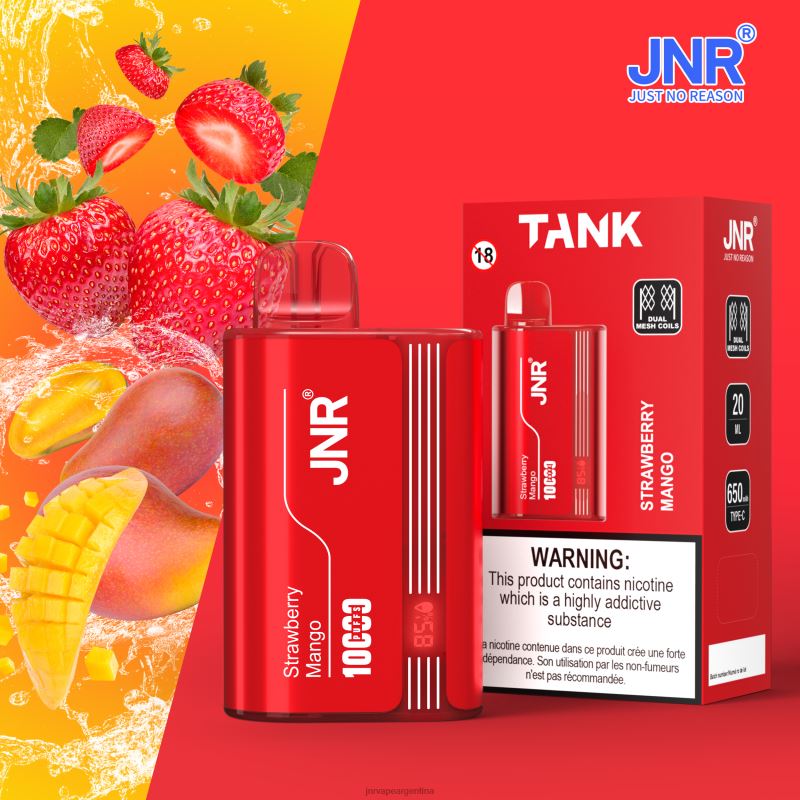 JNR Vapes Factory | mango fresa tanque jnr R08PX25